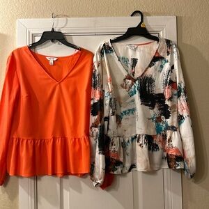 Nine West Peplum Top Bundle-Sz M